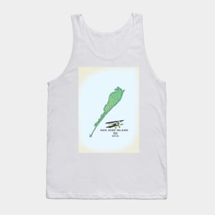 San José Island Texas USA Tank Top